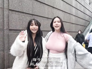 FansOne NINA (倪娜) (nina_loveu) & 苏樱花 巨乳的碰撞 用筋膜枪互相按摩妹妹 互相口交、舔穴直到高潮