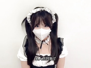 小女仆偷懒的惩罚，无套内射，吃主人的大鸡巴