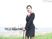[破解]ONED-621 ギリギリモザイク パコパコ航空CA 小川あさ美 - 2of5