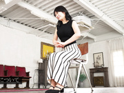 DLDSS-503 今日は私の休妻日ー。「40代のこんなおばさんでもAVに出演できますか―。」本物人妻 石田紗季 46歳AV Debut - 1of5