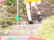 [破解]ASEX-006  ドキドキ露出！ALLホンモノ精子！溫泉旅行で初めての野外真正アナル中出し3本番 東雲あずさ - 1of5